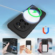 Pouzdro pro Honor Magic7 Pro 5G, Silicone MagSafe, černé