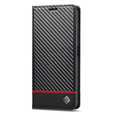 Flipové pouzdro pro Xiaomi Redmi Note 13 5G, Carbon LC.IMEEKE, černé