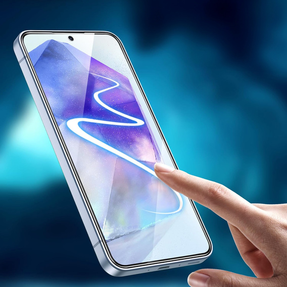 2x tvrzené sklo ERBORD 9H Hard Glass na displeji pro Samsung Galaxy A55 5G