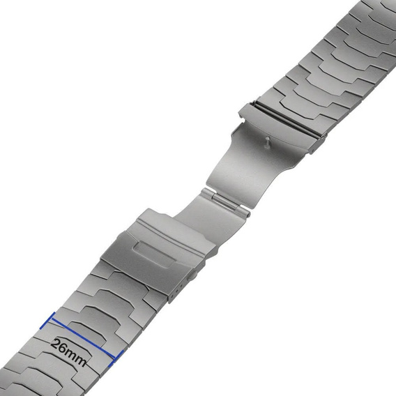 Náramek pro Apple Watch 1/2/3/4/5/6/7/8/9/SE/ULTRA/ULTRA 2 42/44/45/49MM, titanový