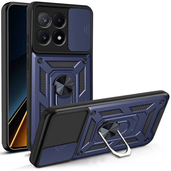 Pouzdro pro Xiaomi Poco X6 Pro 5G, CamShield Slide, černé