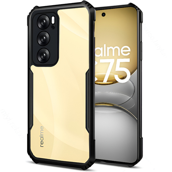 Pouzdro pro Realme 14X / Realme C75, AntiDrop Hybrid, černé