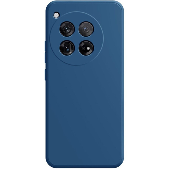 Pouzdro pro OnePlus 12 5G, Silicone Lite, námořnicky modré