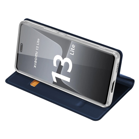 Pouzdro Dux Ducis pro Xiaomi 13 Lite, Skinpro, námořnicky modré