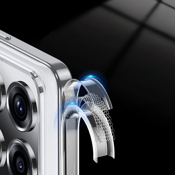 Pouzdro pro Xiaomi 14T, Fusion Hybrid, pro MagSafe, průhledné