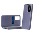 Flipové pouzdro pro Samsung Galaxy S22+ Plus, Smart View Wallet, fialové