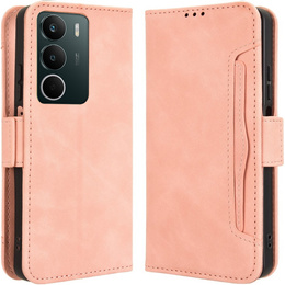 Klopové pouzdro pro Realme C71, Card Slot, růžové