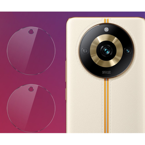 IMAK 2x sklo na fotoaparát pro Realme 11 Pro 5G / Pro + 5G