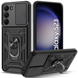 Pouzdro pro Samsung Galaxy S23, CamShield Slide, černé