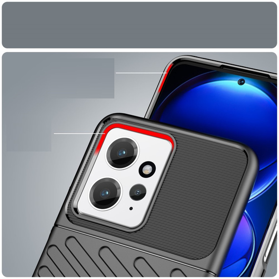 Pouzdro pro Xiaomi Redmi Note 12 4G, Thunder, černé