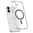 Spigen Ultra Hybrid MagSafe pouzdro pro iPhone 17, čiré/grafitové