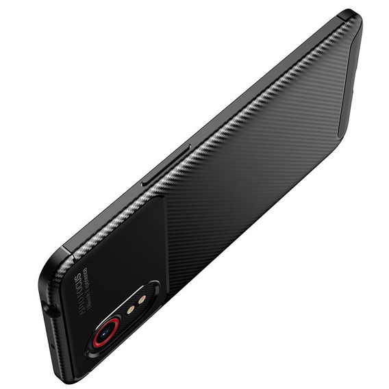 Pouzdro pro Samsung Galaxy Xcover 5, Carbon Gel, černé