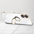 Pouzdro pro Oppo A17, Electro Ring, bílé