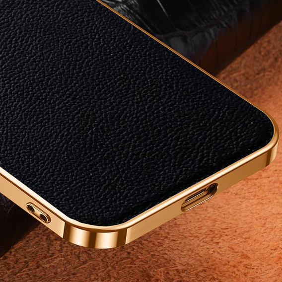 Pouzdro pro Samsung Galaxy A13 4G, Cowhide Leather, černé