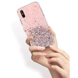 Pouzdro pro Xiaomi Redmi 9A, Glittery, růžové