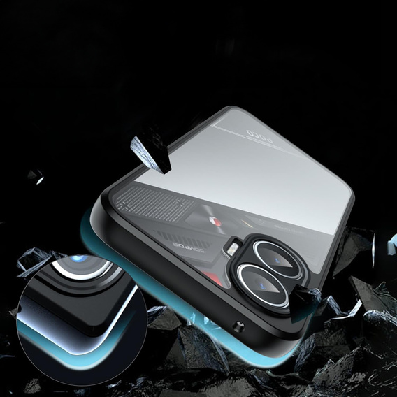 Průhledné pouzdro Fusion Hybrid pro Xiaomi Poco F7 5G