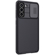 Pouzdro pro Samsung Galaxy S21 FE, obrněné Nillkin, CamShield Pro, černé