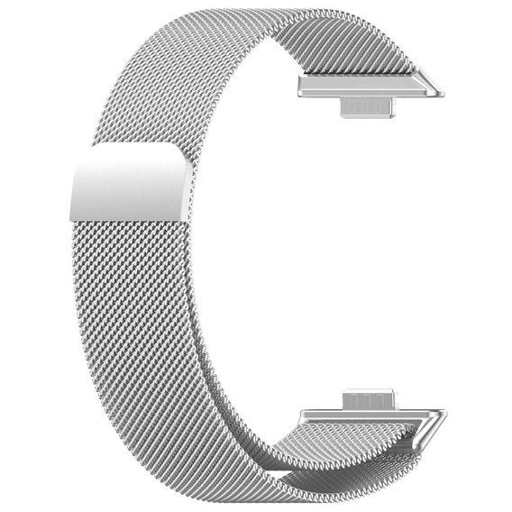Milánský náramek pro Huawei Watch Fit 4 / 4 Pro / 3, stříbrný