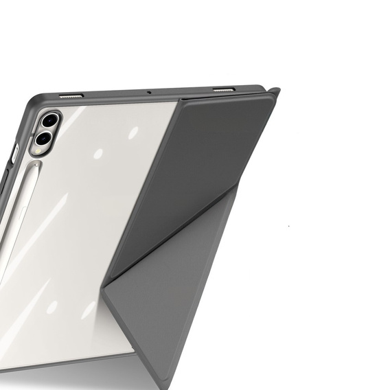 Pouzdro pro Samsung Galaxy Tab S10+ Plus, Dux Ducis MAGI, šedé
