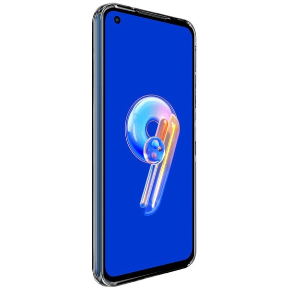 Pouzdro IMAK pro Asus Zenfone 9 5G / 10 5G, UX-5 Series Slim, transparentní / černé