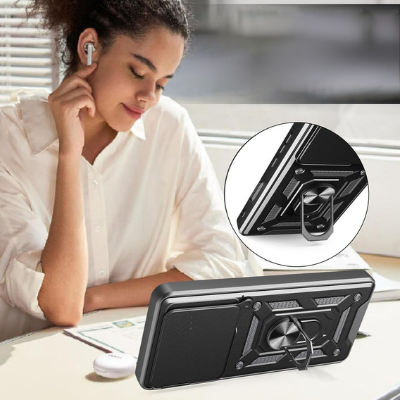 Pouzdro pro Honor 400 Lite, CamShield Slide, černé