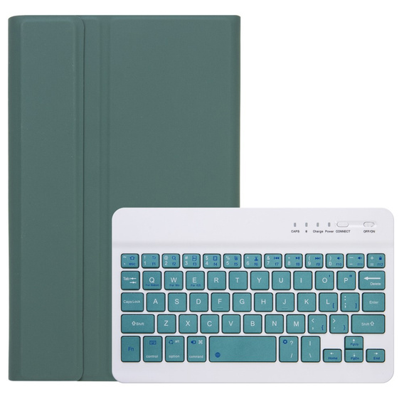 Pouzdro + klávesnice Samsung Galaxy Tab A7 Lite 8.7 T220 / 225, zelené