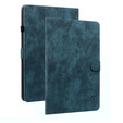 Pouzdro pro Samsung Galaxy Tab S9, Wallet Pen Slot, modré