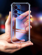Pouzdro pro Xiaomi Redmi 15 5G / 4G, vyztužené, s ochranou fotoaparátu, průhledné