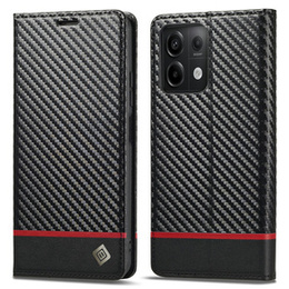 Flipové pouzdro pro Xiaomi Redmi Note 13 Pro 5G, Carbon LC.IMEEKE, černé
