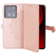 Klopové pouzdro pro Xiaomi 13T / 13T Pro, Mandala, růžové rose gold