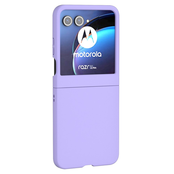 Pouzdro pro Motorola Razr 50 5G, PC Case, fialové