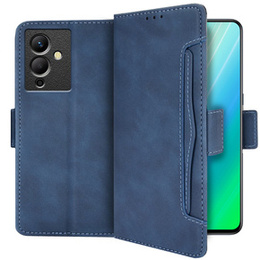 Klopové pouzdro pro Infinix Note 12 5G, Card Slot, námořnicky modré