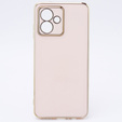Pouzdro pro Motorola Moto G54 5G, Glamour CamShield, růžové rose gold