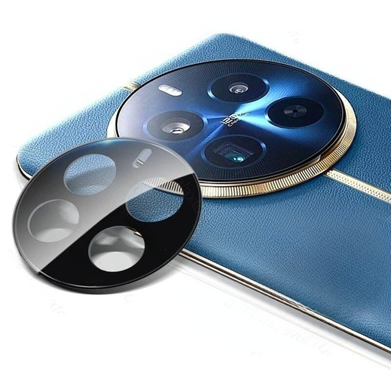 Tvrzené sklo na fotoaparát pro Realme 12 Pro 5G / 12 Pro+ 5G, černé