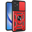 Pouzdro pro Samsung Galaxy M34, CamShield Slide, červené
