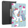 Pouzdro pro Lenovo Tab Plus, Smartcase, unicorn