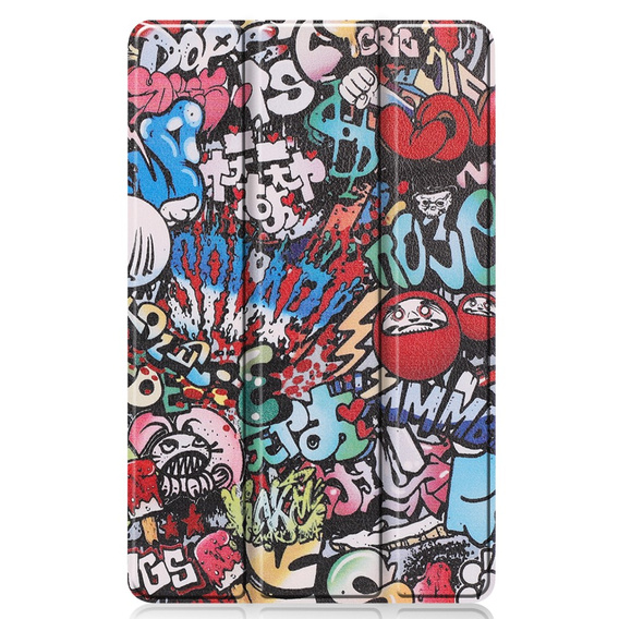 Pouzdro pro Samsung Galaxy Tab S6 Lite, Smartcase, graffiti