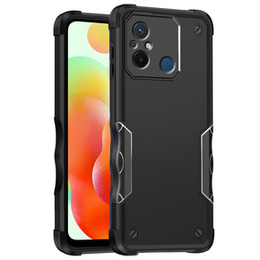 Pancéřové pouzdro pro Xiaomi Redmi 12C, Dual-Layer, černé