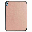 Pouzdro pro iPad 10.9 2022 10 Gen, Smartcase s prostorem pro stylus, růžové