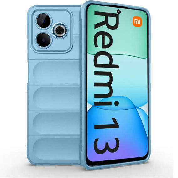 Pouzdro pro Xiaomi Redmi 13, Gaming Shockproof, modré