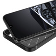 Pouzdro pro Samsung Galaxy A14 4G/5G, Carbon Gel, černé