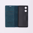 Pouzdro pro Oppo A78 5G, ERBORD Vintage peněženka s klopou, modré