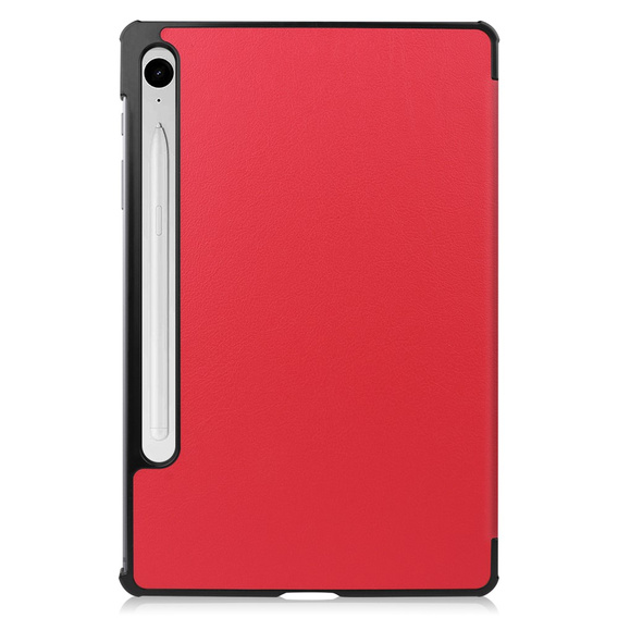 Pouzdro pro Samsung Galaxy Tab S9 FE, trojité, červené