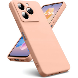 Pouzdro pro Infinix Hot 40i, Silicone Lite, růžové