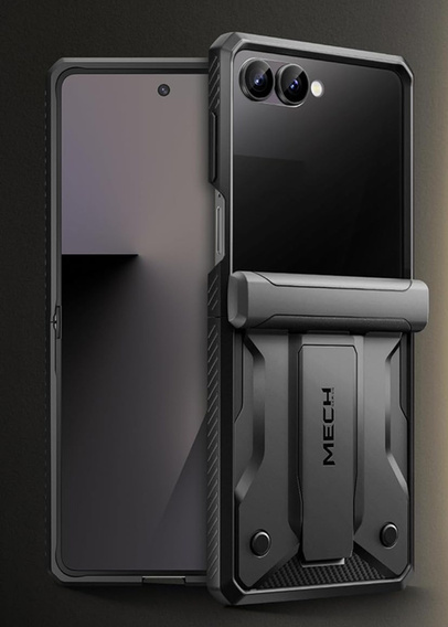 Pouzdro Tongate MECH s MagSafe pro Samsung Galaxy Z Flip7 FE / Z Flip6, zelené