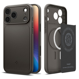 Pouzdro Spigen pro iPhone 17 Pro, Thin Fit MagSafe, bronzová barva