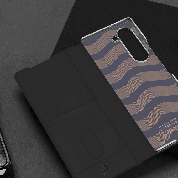 Pouzdro Dux Ducis pro Samsung Galaxy Z Fold7 5G, Bri, černé