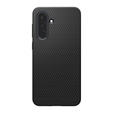 Pouzdro Spigen pro Samsung Galaxy A36 5G, Liquid Air, černé + 9H tvrzené sklo