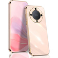 Pouzdro pro Honor Magic 5 Lite, Glamour CamShield, růžové rose gold