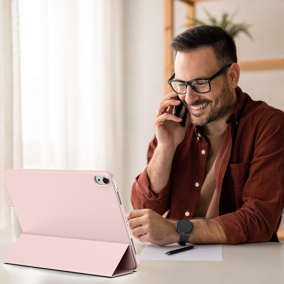 Pouzdro pro iPad 10.9" 2022 (10 gen.), Smartcase, růžové
